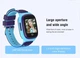 Детские смарт часы Lemfo LT-31 Max с GPS трекером, камерой и функцией прослушивания Умные smart watch для детей Черный - изображение 10