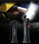 Акумуляторний ліхтар лампа світильник WORKLIGHT W-52 складаний (від USB/з МАГНІТОМ/з гачком) - зображення 4