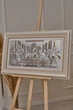 Серебряная икона Тайная вечеря (81237 8LORO DM 8330 BG) 86*54 см - изображение 4