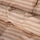 Простынь MirSon Ranforce Elite 17-0610 Stripe Light Brown 200*220 - изображение 4