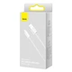 Кабель Baseus Dynamic Series Fast Charging Data Cable USB to iP 2.4A 1m White - зображення 2