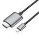 Перехідник HOCO UA27 HD on-screen cable iP to HDTV Metal Gray - изображение 6