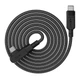 Кабель ACEFAST C5-03 USB-C to USB-C 100W right angled aluminum alloy 2m Black - изображение 4