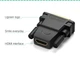 Адаптер UGREEN 20124 DVI 24+1 Male to HDMI Female Adapter (Black) (UGR-20124) - изображение 5