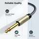 Аудіокабель UGREEN 3.5mm TRS to Dual 6.35mm TS Audio Cable 1m (Gray) - изображение 5