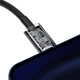 Кабель Baseus Superior Series Type-C to IP PD 20W 1m Black - зображення 5