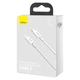 Кабель Baseus Superior Series Fast Charging Data Cable Type-C to iP PD 20W 1.5m White - изображение 2