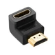Адаптер UGREEN HDMI 4K Adapter Male to Female Down-angled - зображення 3
