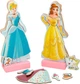 Gra magnetyczna WOOMAX ubieranka Disney Bella i Kopciuszek 45 elementów 48726 (8412842487260) - obraz 2