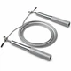 Скоростная скакалка MuvNext Jump Rope Silver Металлический трос Алюминиевые ручки - изображение 2