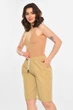 Шорты женские однотонные бежевого цвета Fashion размер 44-46 (214555) - изображение 2
