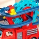Интерактивная пожарная машина с треком и бегающими утятами YJ Toys самоходная машинка с горкой YJ388-64 - изображение 6