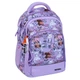 Школьный рюкзак Yes Smiley World. Anime 39x26x14 см 14.2 л сиреневый (550383) - изображение 1