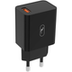 Мережевий зарядний пристрій SkyDolphin SC31 QC3.0 17W USB-A 3.5A Black (SDMZP-000184) - зображення 1