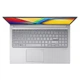 Ноутбук ASUS Vivobook 15 X1504MA-BQ131W 15.6" FHD IPS, Intel 7 350U, 16GB, F1TB, UMA, Win11, Серебристый - изображение 10