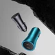 Автомобільний зарядний пристрій Baseus Golden Contactor Pro Dual Fast Charger Car Charger C+C 40W Blue - изображение 7