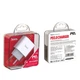 Мережевий зарядний пристрій HOCO C76A Plus Speed source PD20W charger White - изображение 2