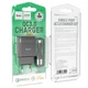 Мережевий зарядний пристрій з кабелем HOCO C72Q Glorious single port QC3.0 charger set(Micro) 18W Black - зображення 2