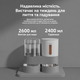 Годівниця для котів та собак та поїлка Around 2 x 2,6 л, комплект, Сірий (269-GREY) - зображення 3