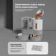 Годівниця для котів та собак та поїлка Around 2 x 2,6 л, комплект, Сірий (269-GREY) - зображення 8