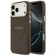 Чохол Guess Peony Hot Stamp для iPhone 17 Pro Max Brown with MagSafe (GUHMP17XPSAMSECW) - зображення 1