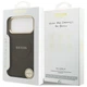 Чохол Guess Peony Hot Stamp для iPhone 17 Pro Max Brown with MagSafe (GUHMP17XPSAMSECW) - зображення 8