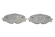Комплект гальмівних колодок ATE 13046027852 Seat Leon; Volkswagen Golf, Passat, Tiguan, Caddy, T-Roc, Touran; Audi A3, TT, Q3; Skoda Octavia, Superb, Kodiaq, Karoq 5Q0698151AA, 5Q0698151AD, 5Q0698151AF - изображение 5