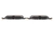 Комплект гальмівних колодок ATE 13046027852 Seat Leon; Volkswagen Golf, Passat, Tiguan, Caddy, T-Roc, Touran; Audi A3, TT, Q3; Skoda Octavia, Superb, Kodiaq, Karoq 5Q0698151AA, 5Q0698151AD, 5Q0698151AF - изображение 6