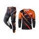 Мотоштани + джерсі KTM Racing Enduro кросс мото екіпірування джерсі Black M - зображення 1