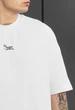 Чоловіча Футболка Стаф Біла З Логотипом Та Написом Оверсайз Staff Logo & Birds Oversize XXL (392312) - зображення 4