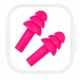 Беруши универсальные для плавания и от шума в пластиковом футляре Earplugs Pink (розовый) - изображение 3