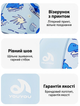 Дитяча шапочка для плавання YOUYOU — еластична тканинна шапка для басейну та моря не тисне швидко сохне блакитна - зображення 6