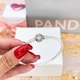 Срібний браслет Pandora Pandora Moments 590743CZ (22) - зображення 4
