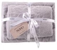 Рушник SOHO для ванної 50х90 см, 70х140 см Leaves Light Gray - изображение 2