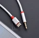 Кабель Ewell Type-C - Audio, 4pin 3.5 мм, 1.0 метри, Silver (EW727) - зображення 2