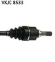 Вал привідний SKF VKJC 8533 - изображение 3