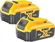 Набір акумуляторних батарей для інструментів DeWalt 5 Аг 18 В 2 шт. (DCB184P2-XJ) - зображення 3