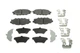 Гальмівні колодки ATE 13046056692 Subaru Legacy, Forester, Outback, Impreza, XV 26696FJ000, 26696AG031, 26696AG010 - зображення 1