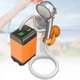 Портативний душ акумуляторний 3.7V з дисплеєм температури та USB зарядкою, туристичний душ для кемпінгу - зображення 8
