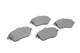 Гальмівні колодки BOSCH 0986494662 Mercedes B-Class, A-Class, GLA-Class, CLA-Class 0064208520, 0084200620, 0064204620 - зображення 5