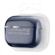 Чохол Silicone Case 2,5mm with microfiber for AirPods Pro 2 Синій - изображение 2