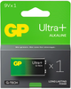 Батарейка GP 1604AUP-U1 лужна Ultra PLUS 6LF22 9V крона блістер 1/10 - изображение 3