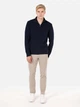 Свитер теплый на молнии мужской Colin's CL1072290NAV XL Navy (8684112470788) - изображение 3
