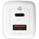 Мережевий зарядний пристрій Baseus GaN2 Lite Quick Charger C+U 65W EU White CCGAN2L-B02 - зображення 2