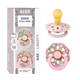 Пустушка 0-6 mBIBS x Liberty Boheme 2 PACK Oscar Meadow Latex Round (кругла) – Blossom Mix (2 в упаковці) - изображение 2