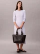 Сумка шоппер женская Calvin Klein 4F3218G(Black) Черная (196669787861) - изображение 2