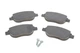 Колодки гальмові Delphi LP1653 Fiat Doblo; Peugeot 307, 207, 206, Partner; Citroen C4, Xsara, C3; Geely EC7 425222, 425235, 425250 - зображення 1