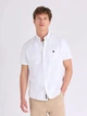 Рубашка хлопковая летняя мужская U.S. Polo Assn 115876-YC00A(Optic White) 2XL Белая (786660261110) - изображение 1