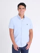 Рубашка хлопковая летняя мужская U.S. Polo Assn 115876-YC00A(Light Blue) 2XL Голубая (786660260892) - изображение 1