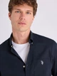 Рубашка хлопковая мужская U.S. Polo Assn 11C251-VT00A(Black) 2XL Черная (786660586794) - изображение 5